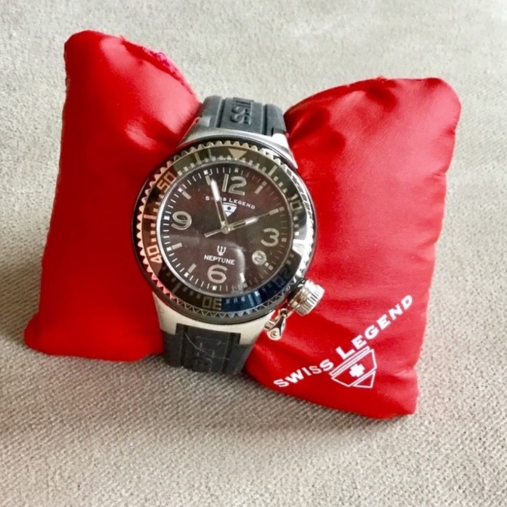 ❤️ Swiss Legend 3 Hands Quartz Watch